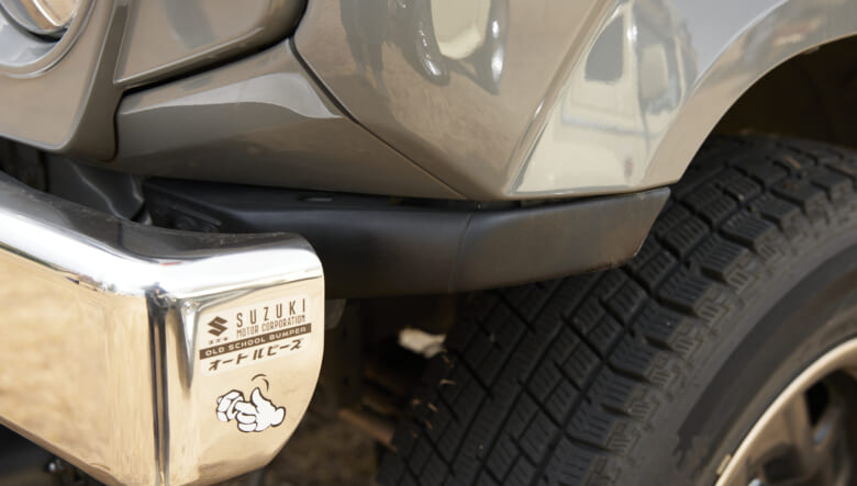 【’22 JIMNY JB64】DIYのステッカーを多用し、USAクラシックを目指す。