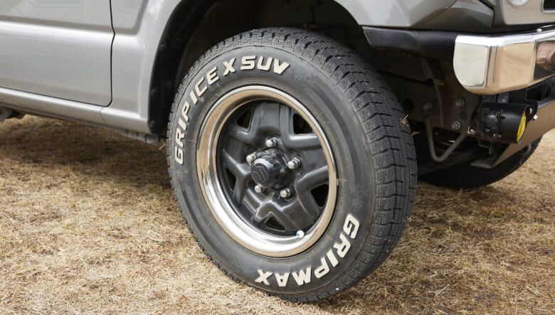 【’22 JIMNY JB64】DIYのステッカーを多用し、USAクラシックを目指す。