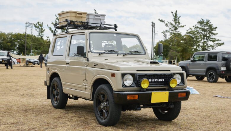 【’95 JIMNY JA11】高級感を醸す、こだわりのボディカラーがポイント。