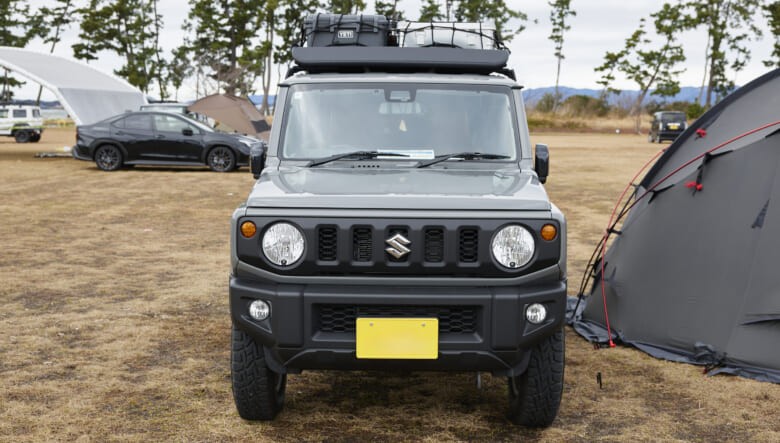 【’24 JIMNY JB64】外遊びのための1台を、ホイールでマイルドに。