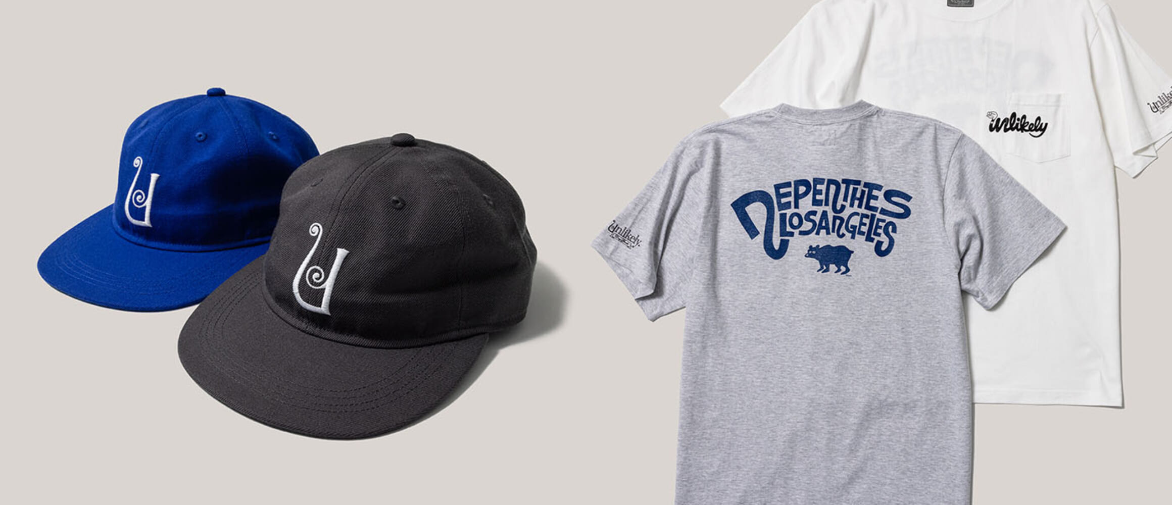 NEPENTHES × UNLIKELY キャップ グレー ネペンテス NEPENTHES × UNLIKELY キャップ グレー ネペンテス ネペンテス cap