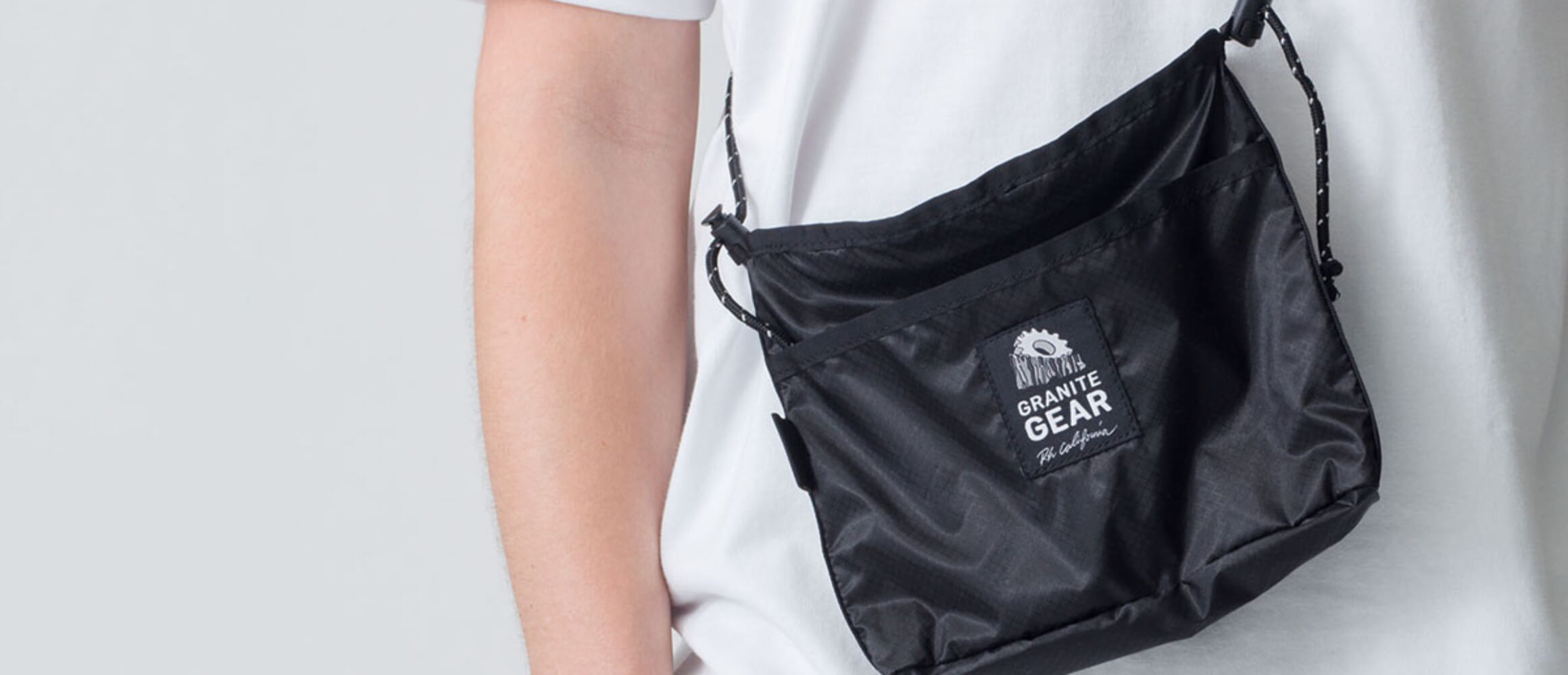 ロンハーマン 別注 GRANITE GEAR サコッシュ ハイカーサッチェル Ron Herman 新品 ロンハーマン x グラナイトギア GRANITE GEAR