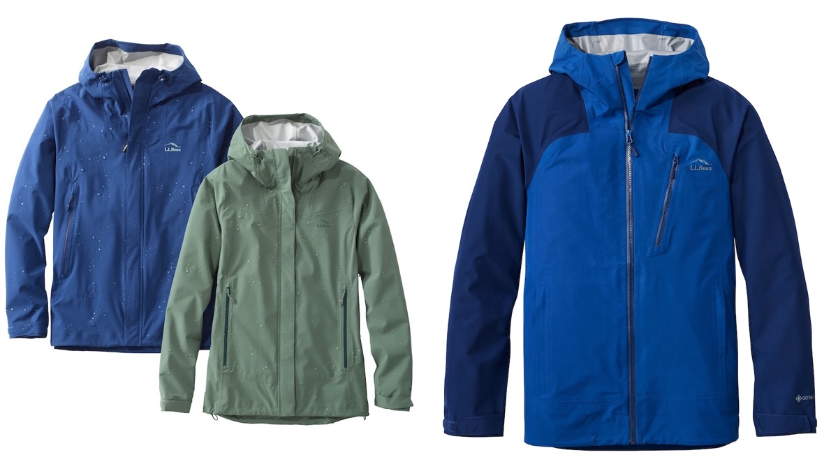 優れた防水透湿性能を込めたエル・エル・ビーンの最新ジャケット