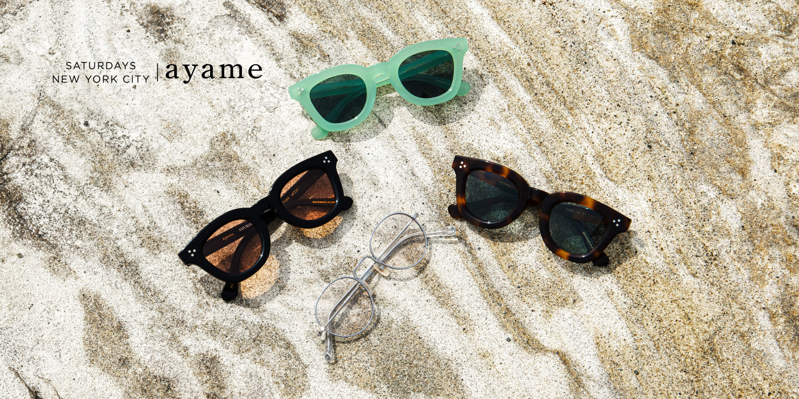 早い者勝ち！　ayame × Steven Alan コラボサングラス 早い者勝ち！ ayame × Steven Alan コラボサングラス 別注】＜ayame