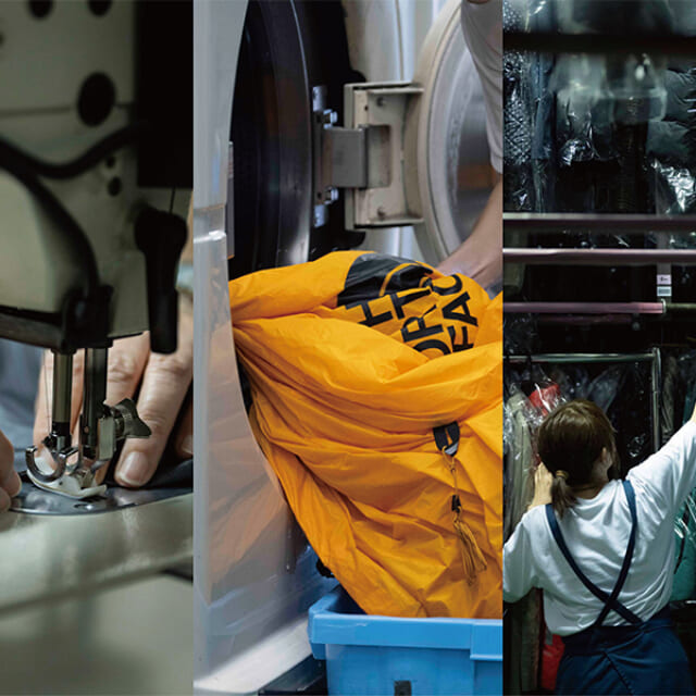 ゴールドウインが、自社アイテムのリペアだけでなくシーズンオフ