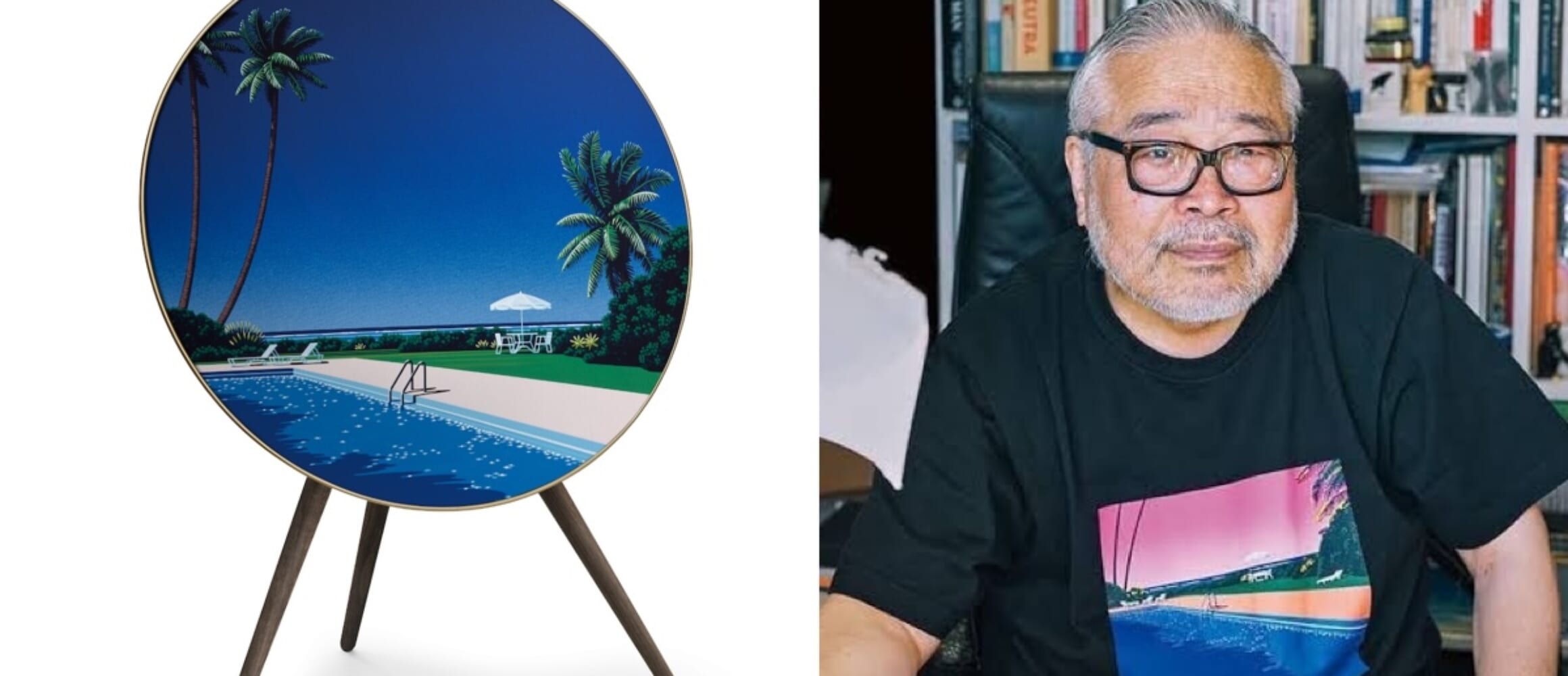 まるでアートピースの仕上がりに。バング & オルフセンと永井博