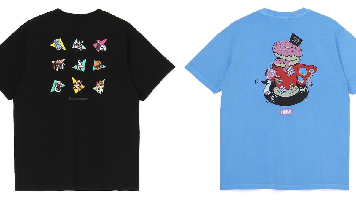 バックスタイルを引き立てるTシャツ。チャムスが送る背中で語れる最新3 