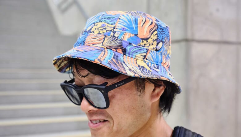 柄×柄で気分高まるライト系フェスコーデ。-TOKYO OUTDOOR SHOW 2025-