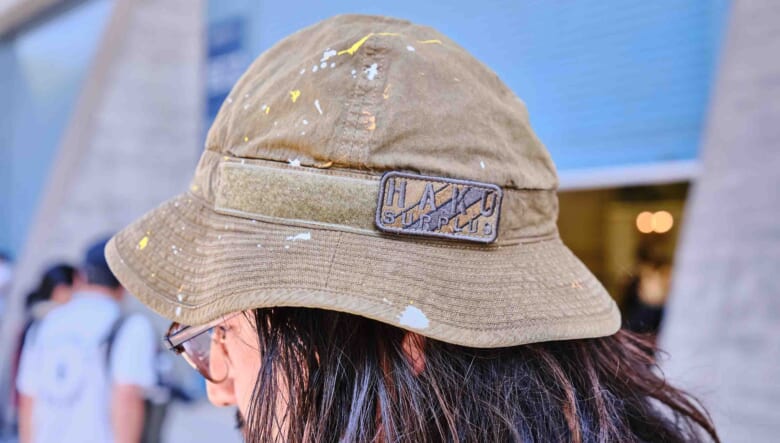 ミリタリー的アイテムを上下別々で取り入れる。-TOKYO OUTDOOR SHOW 2025-