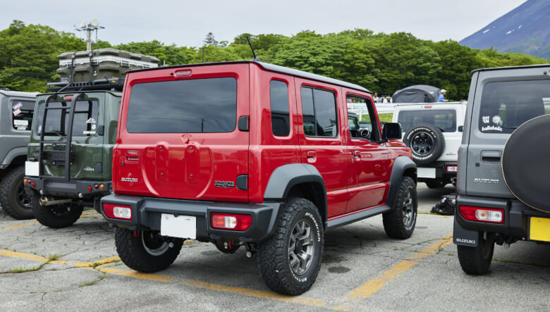 【’25 JIMNY NOMADE JC74】使い勝手も走りも大満足！話題の5ドア・ノマドで参戦。