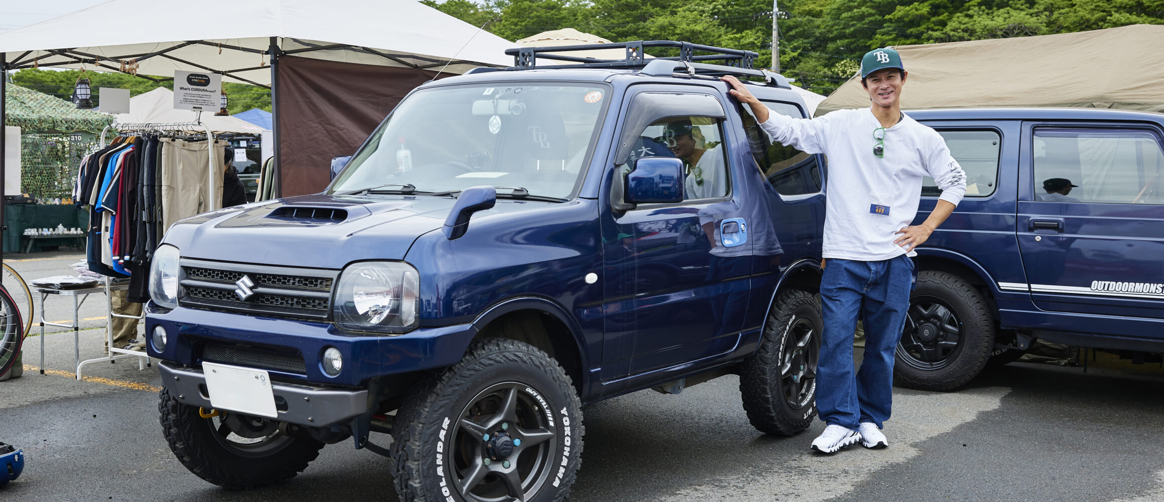 13 JIMNY JB23】街でもオフロードでも安定！長年の相棒、アピオTS7