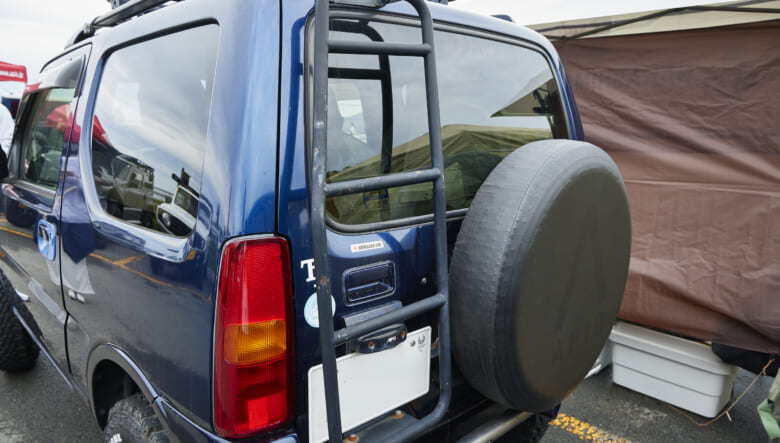 【’13 JIMNY JB23】街でもオフロードでも安定！長年の相棒、アピオTS7。