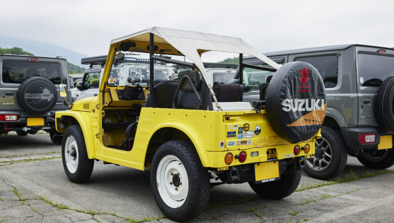 【’80 JIMNY SJ10】初代ジムニーのレアモデル。インパクト大なジムニー55。