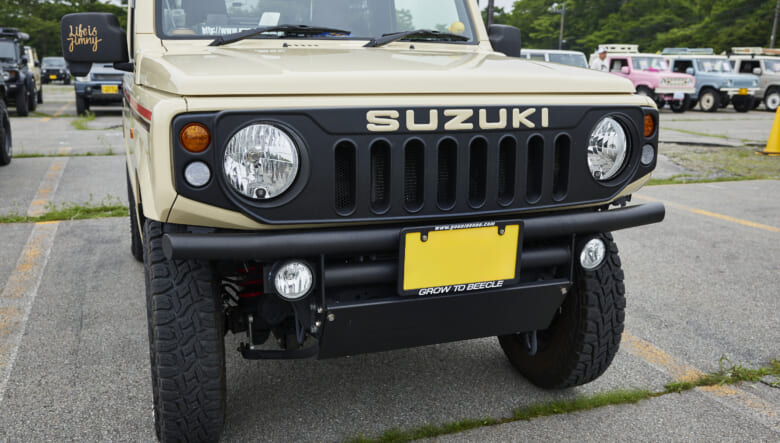 【’20 JIMNY JB64】乗り味にもこだわりアリ！JA11風デーカルにも注目。