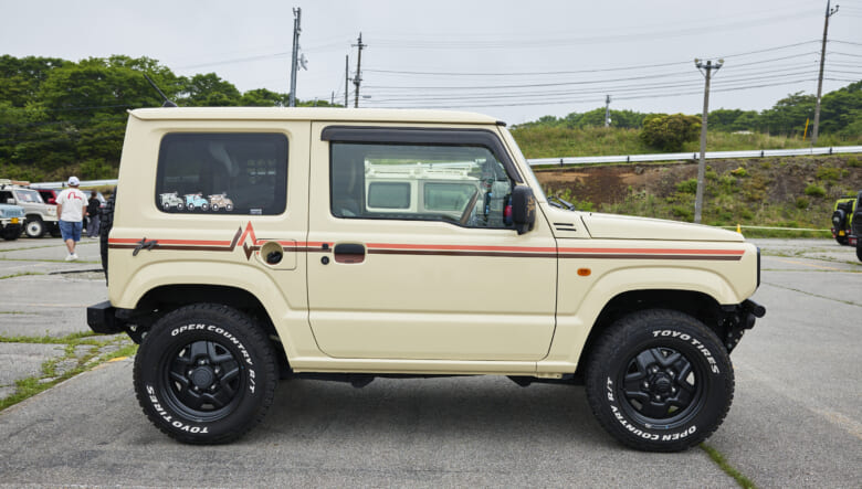 【’20 JIMNY JB64】乗り味にもこだわりアリ！JA11風デーカルにも注目。