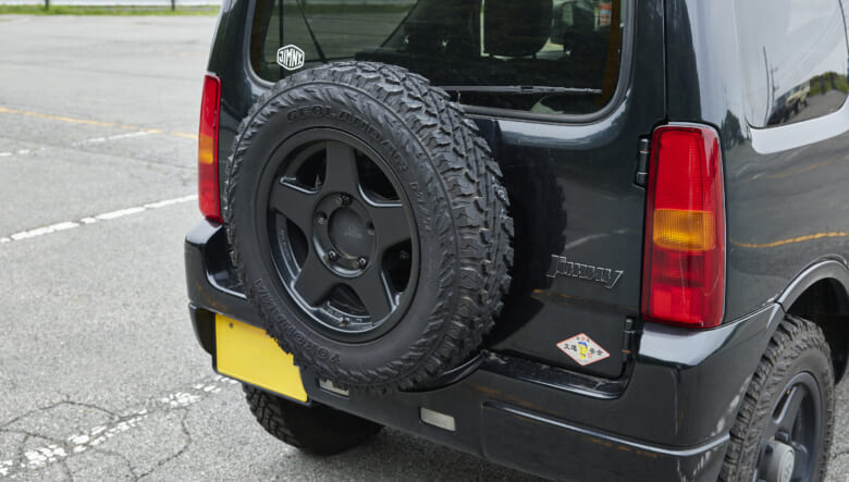 【’14 JIMNY JB23】未舗装路走行も問題なし！丸いボディのオフロード車。