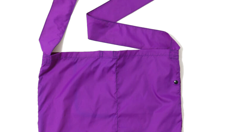 バーラップアウトフィッターの新作は、デイリー仕様な軽快パッカブルバッグ。