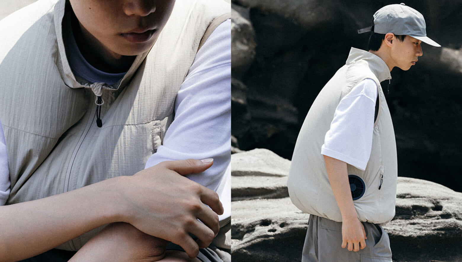 ロウワーケースが空調服®をスタイリッシュにアレンジしたベストが 