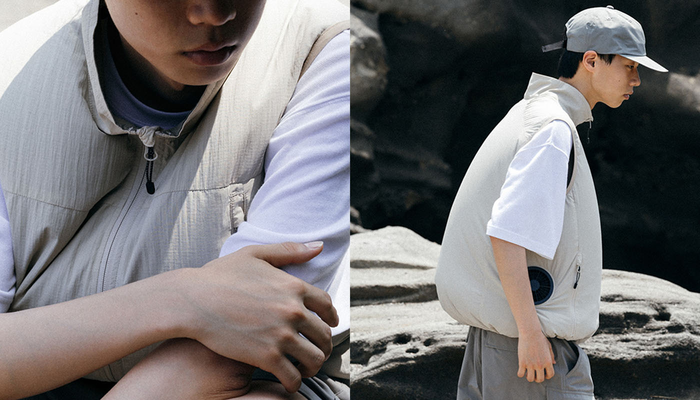 ロウワーケースが空調服®をスタイリッシュにアレンジしたベストが