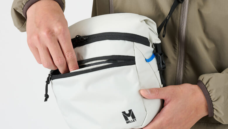 ミレーの新作ショルダーが至れり尽くせり。一眼カメラもすっぽり入る3way仕様。