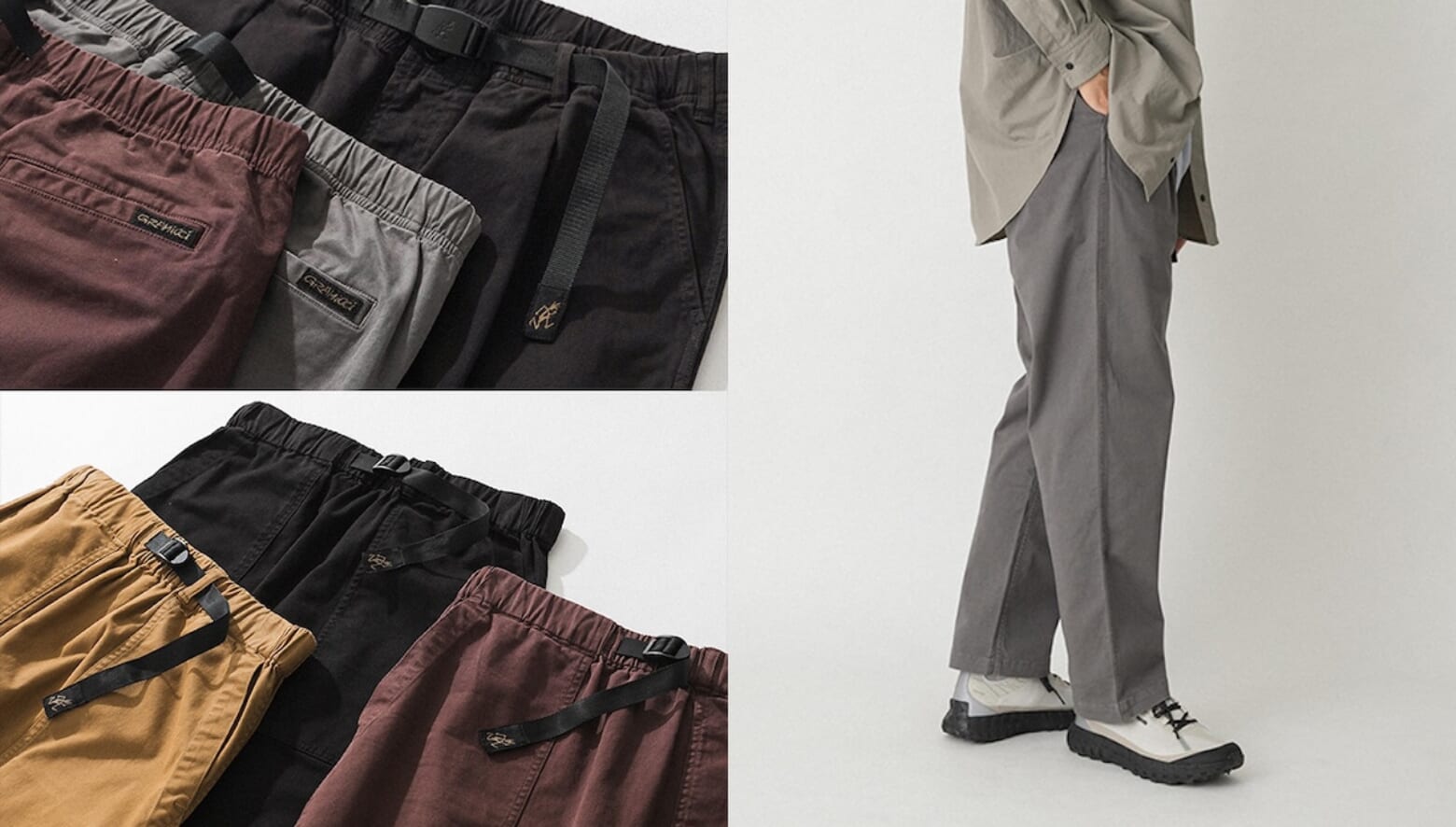 エカルとグラミチの最新コラボパンツは、型から製作したという