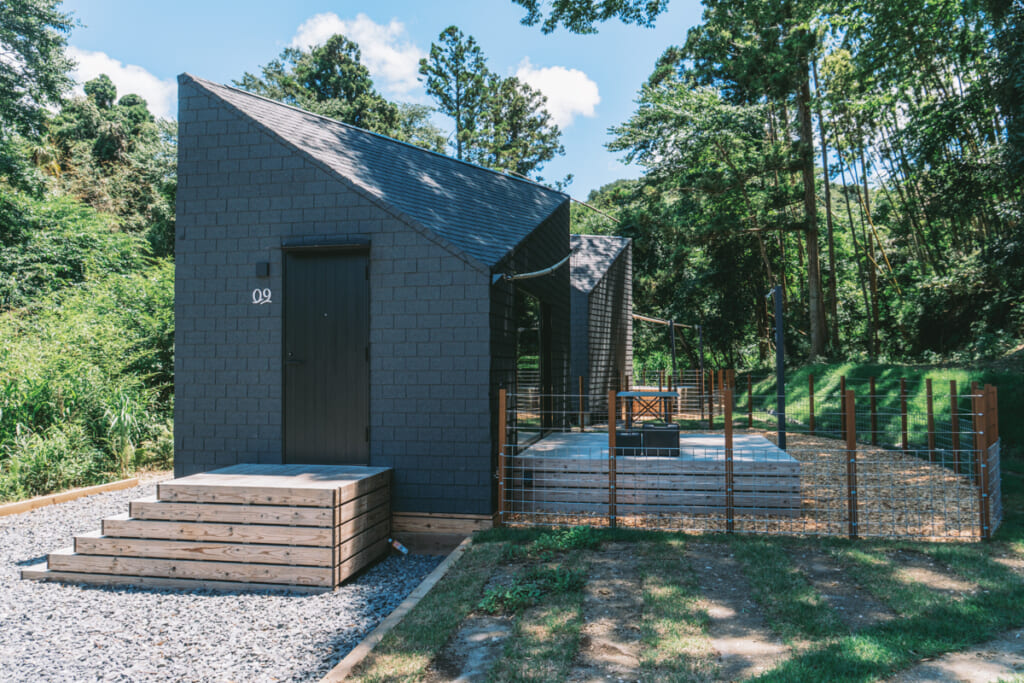 ドッグラン付きキャビン