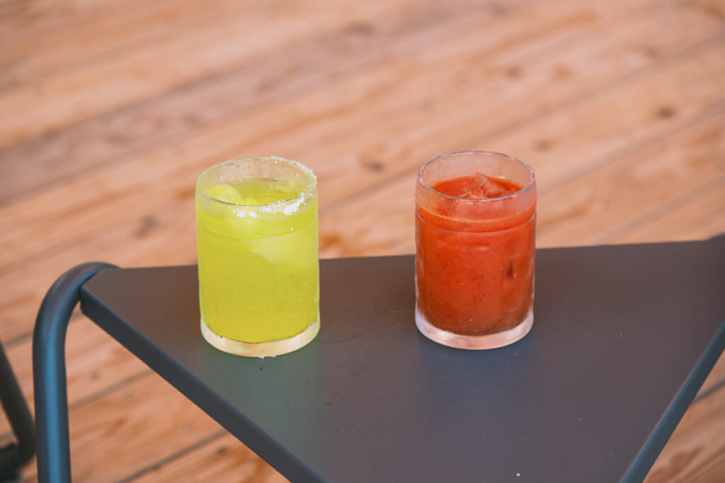 「オロポ」と「トマト塩ドリンク」