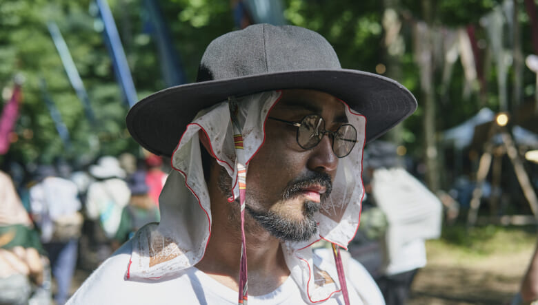 バンドT際立つ総柄パンツに注目。-FUJI ROCK FESTIVAL ’25-