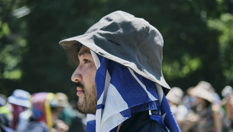 法被を着こなし、お祭り気分を満喫。-FUJI ROCK FESTIVAL ’25-