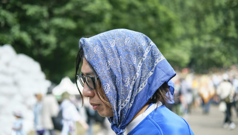 ゲームシャツをご挨拶代わりに。-FUJI ROCK FESTIVAL ’25-