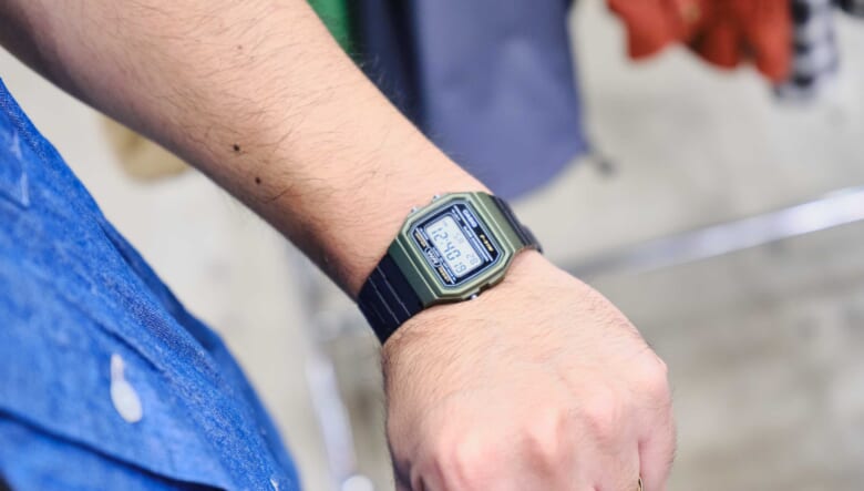 爽やかな青シャツと動きやすさを重視。-TOKYO OUTDOOR SHOW 2025-