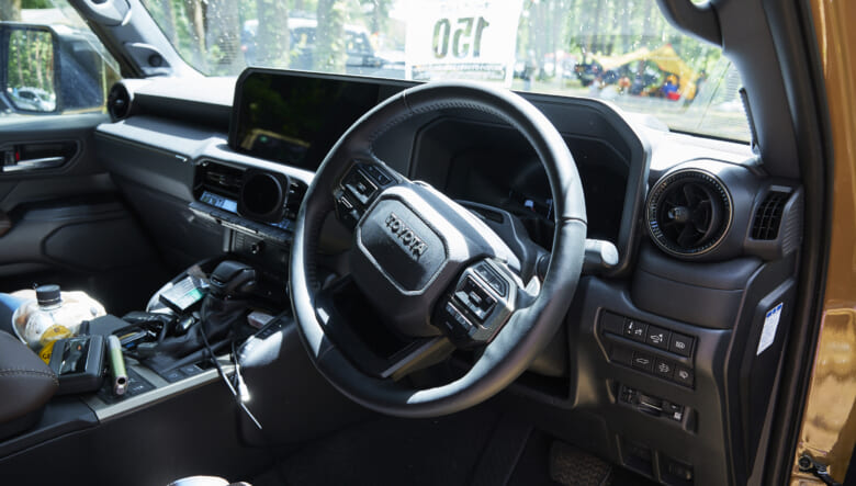 【’24 TOYOTA LAND CRUISER 250】ライトデューティだけど、無骨で乗り心地もグッド。