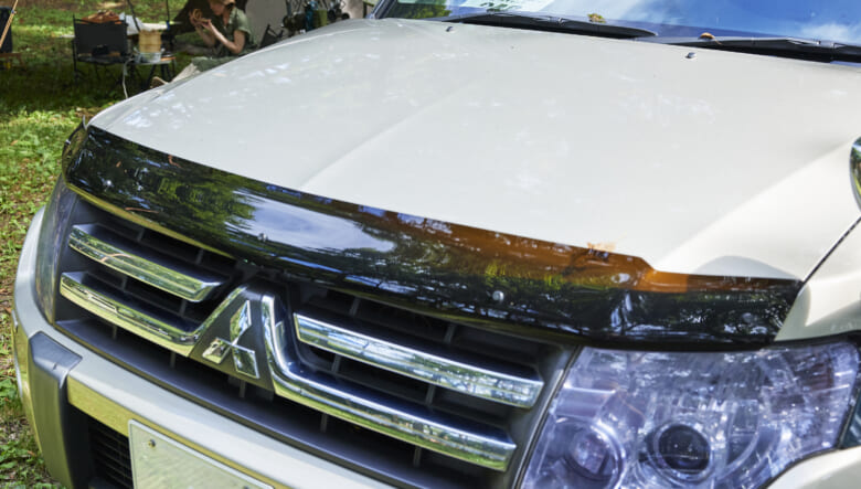 【’06 MITSUBISHI PAJERO EXCEED】こだわりのモデルセレクト、無線機の車載にも注目。