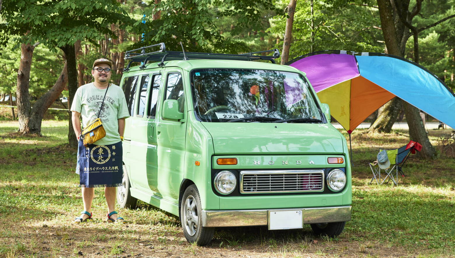 10 HONDA VAMOS】50年前の傑作車を再現!! 昭和レトロにカスタム。 | GO