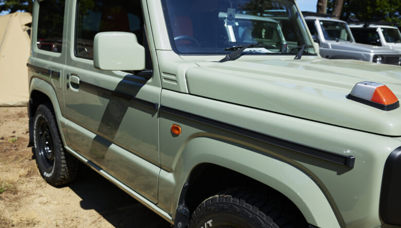 ’22 SUZUKI JIMNY JB64遊びゴコロくすぐるJB64、カスタムで趣味も加速中!!