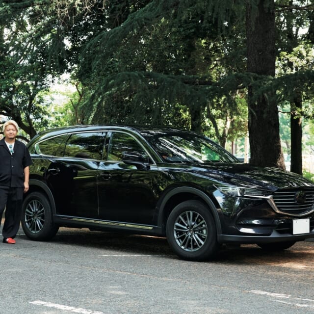 3列シートの大型SUVは、ロングドライブも快適。【'22 MAZDA CX-8