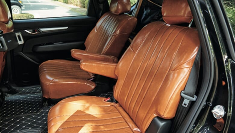 3列シートの大型SUVは、ロングドライブも快適。【’22 MAZDA CX-8】