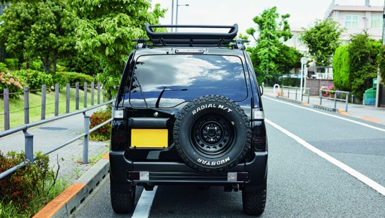 ターボ仕様で悪路も走破できる、釣りの最高の相棒。【’05 MITSUBISHI PAJERO MINI】