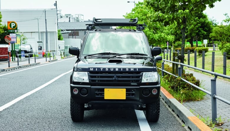 ターボ仕様で悪路も走破できる、釣りの最高の相棒。【’05 MITSUBISHI PAJERO MINI】