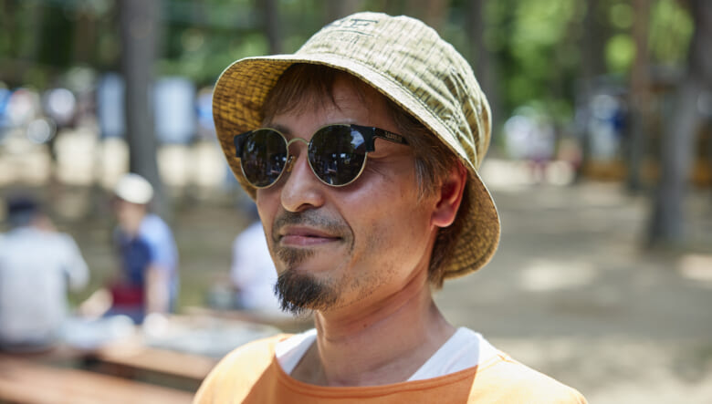 アウトドア気分を高める原色縛り。-GO OUT CAMP猪苗代 vol.11-