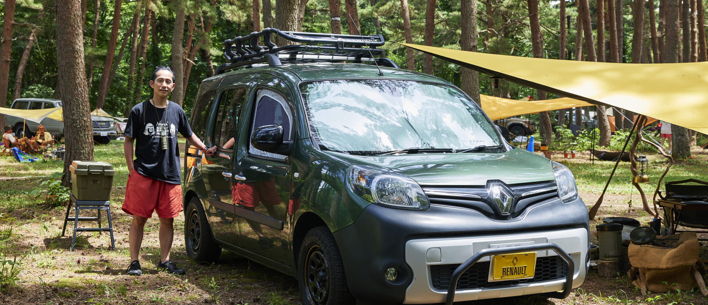 19 RENAULT KANGOO Evasion】ワンポイントカスタムで、外遊びをより