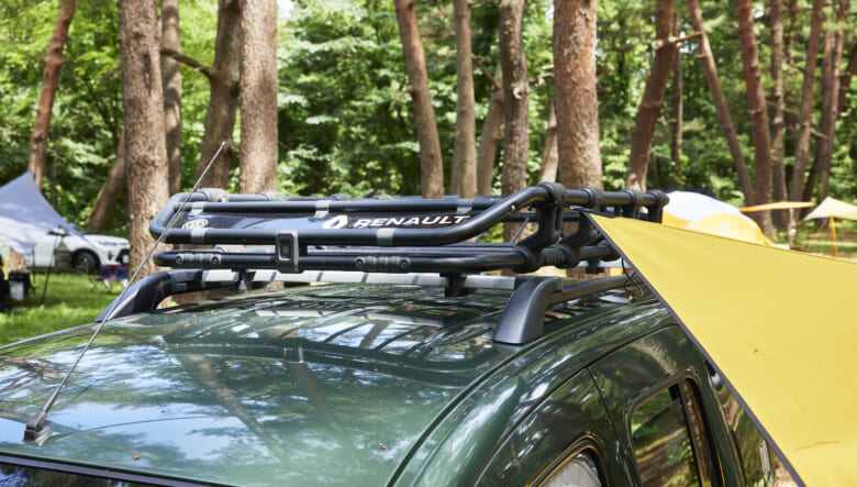 【’19 RENAULT KANGOO Evasion】ワンポイントカスタムで、外遊びをより快適に。