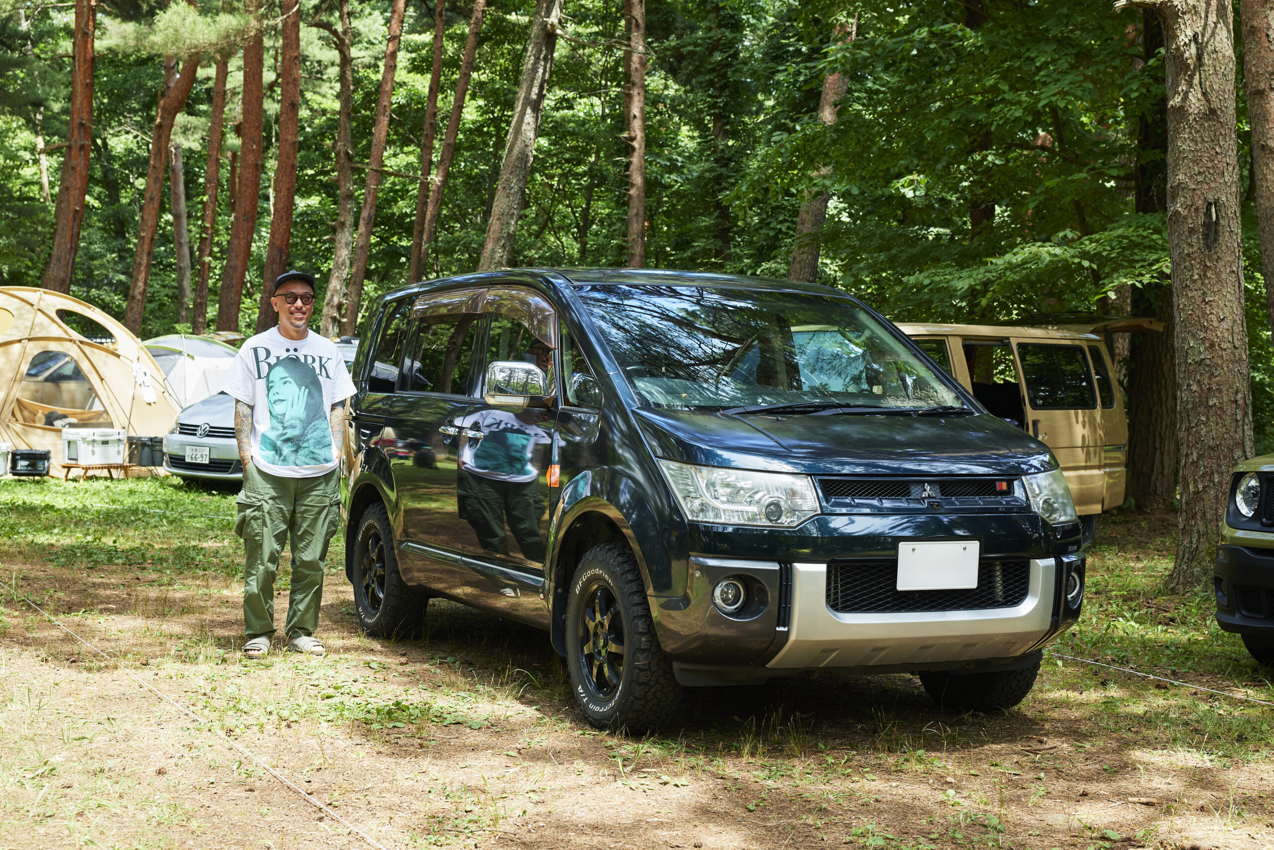 08 MITSUBISHI DELICA D:5】唯一無二なミニバンはフェイスデザインが