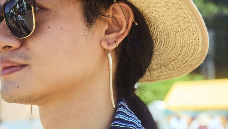 ゆるシルエットを巧みに着こなす。-FUJI ROCK FESTIVAL ’25-
