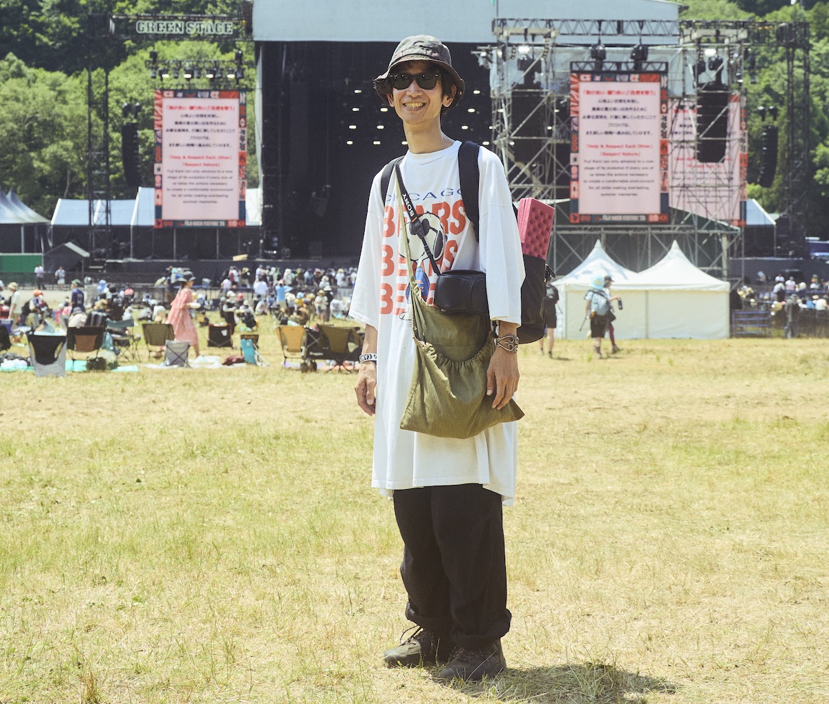 絶妙サイジングのビッグシルエット。-FUJI ROCK FESTIVAL '25- | GO