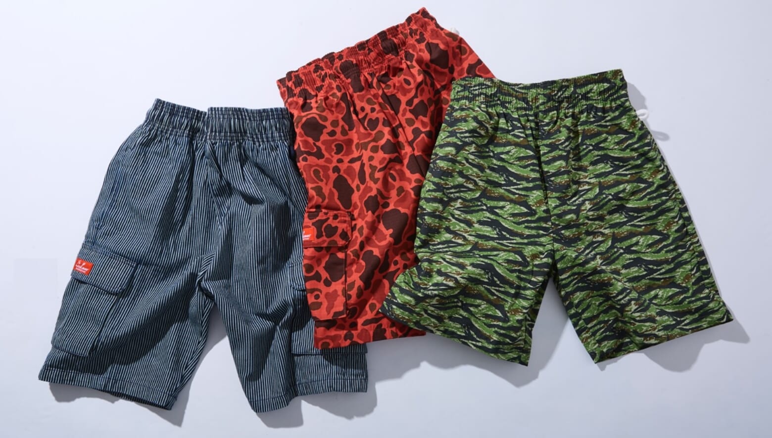シェフパンツそのままのリラックス感。クックマンのショーツが夏