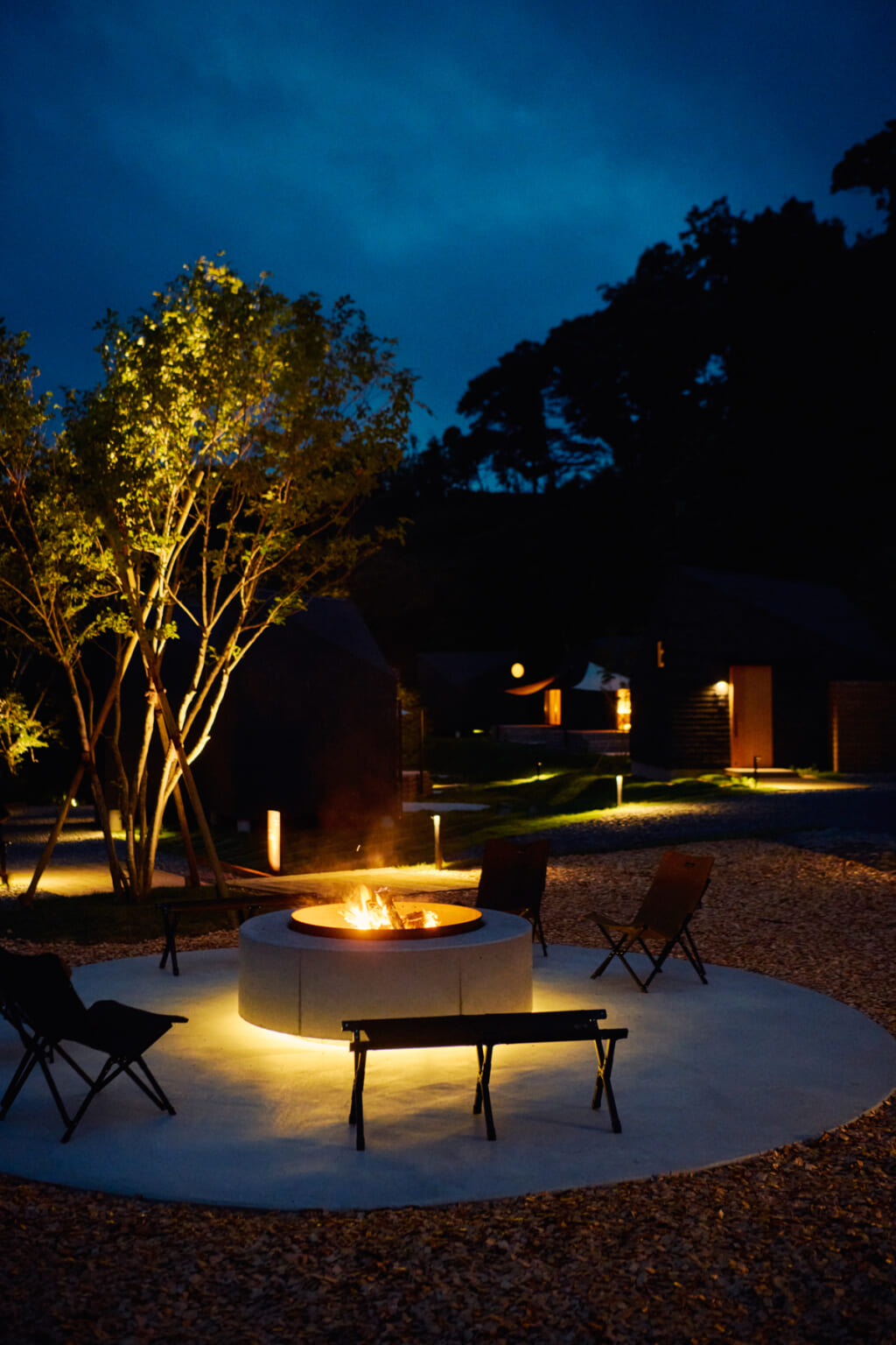 SATOYAMA TERRACEのファイヤーピット