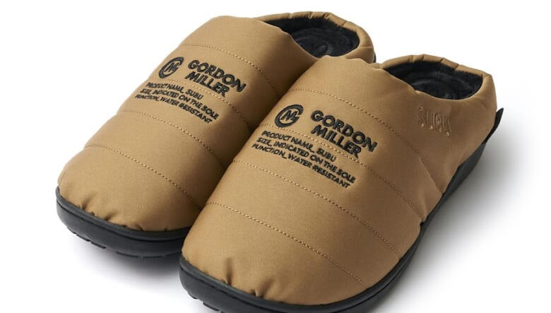 ゴードンミラーがNANGAとSUBUに別注。秋冬に大活躍するブランケット&サンダルがスタンバイ！