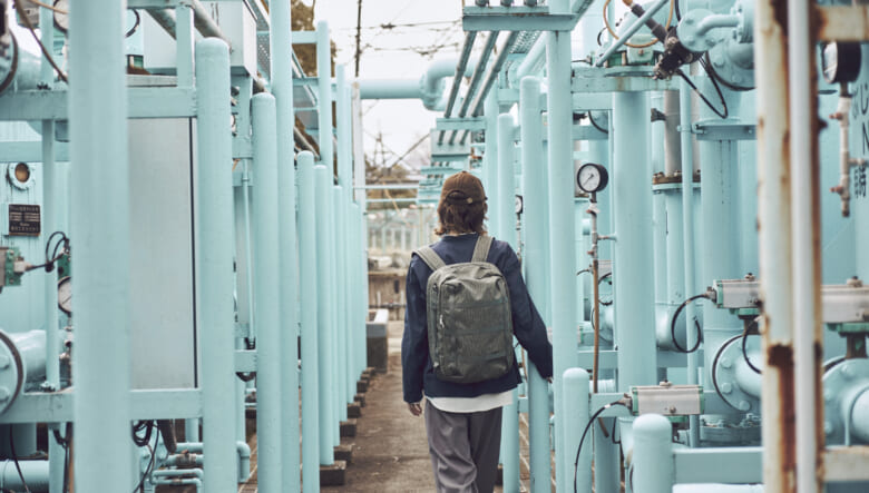 バッグブランド「CIE」の“GRID3”シリーズに、ミリタリー感をさらに押し出す「レインカモ」が登場！