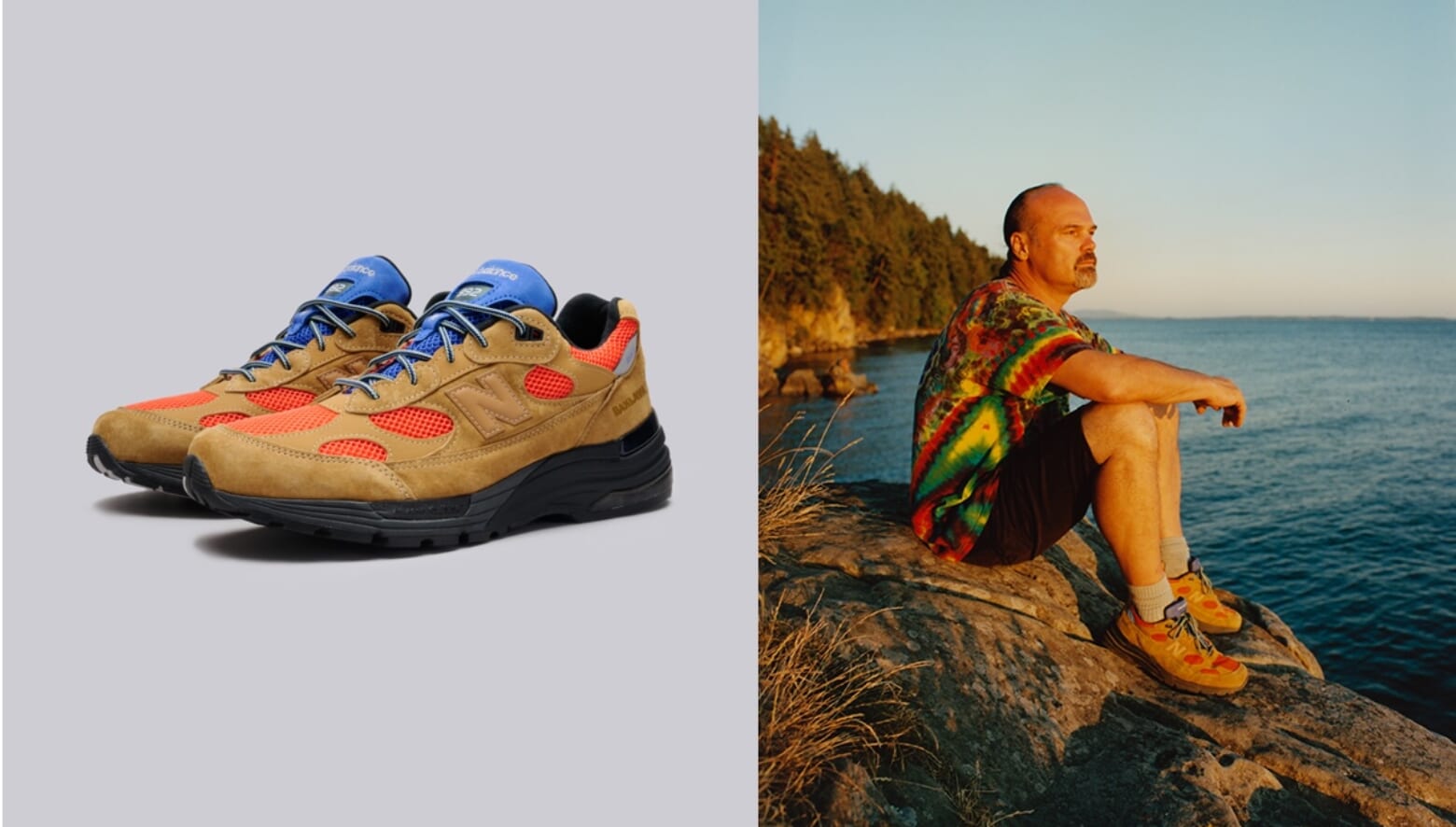 ニューバランスとアクション ブロンソンのコラボレーション再び。名作“992”をレトロなカラーリングにアレンジ。